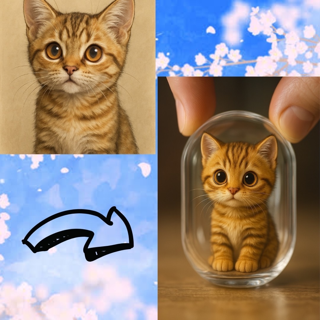 世界に一つのミニチュア画像を作ります 大切な瞬間を、ガシャポンサイズのときめきに。 イメージ2