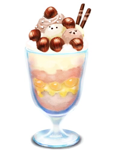 商用利用化☆食べ物のイラストを制作します スイーツや料理、食品素材のイラストを描きます！ イメージ3