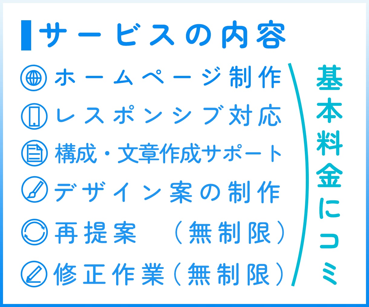 個人事業主・中小事業者向けホームページ作ります 10件限定！ココナラ最安値20,000円！（6/30締切） イメージ3