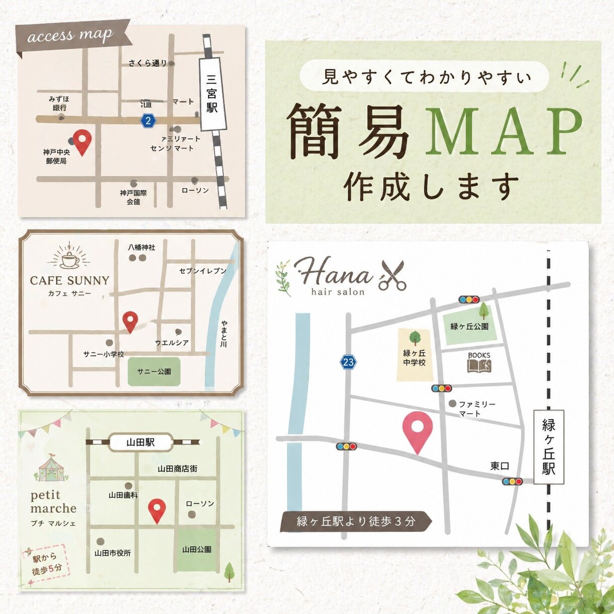 印象に残る片面・両目デザイン名刺を制作します 印象に残る一枚！名刺や店舗カードを作成しませんか？ イメージ2