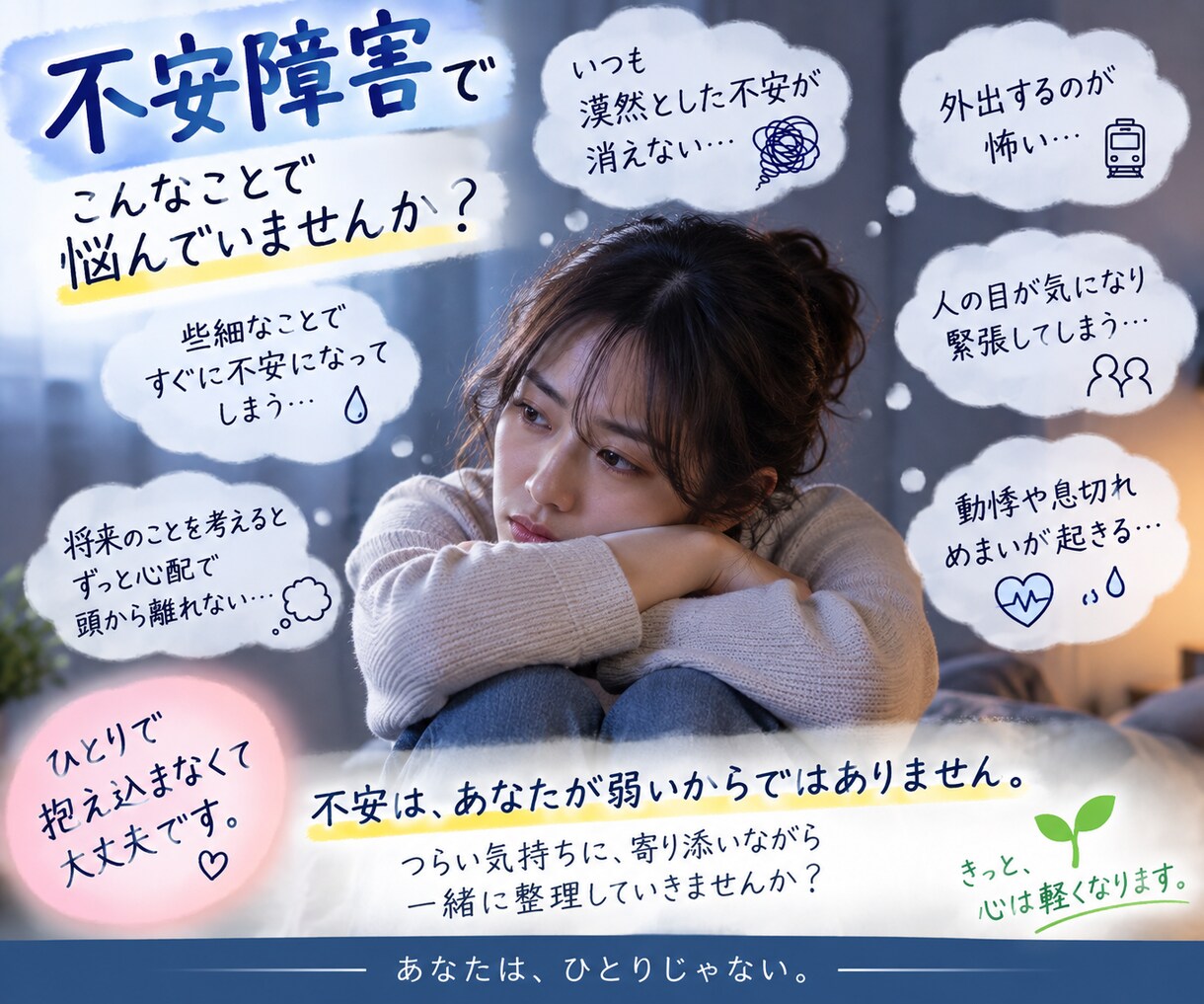 貴方のお悩みにすぐに乗ります ADHD、不安障害を持つ人間ならではの経験で話を乗ります イメージ2