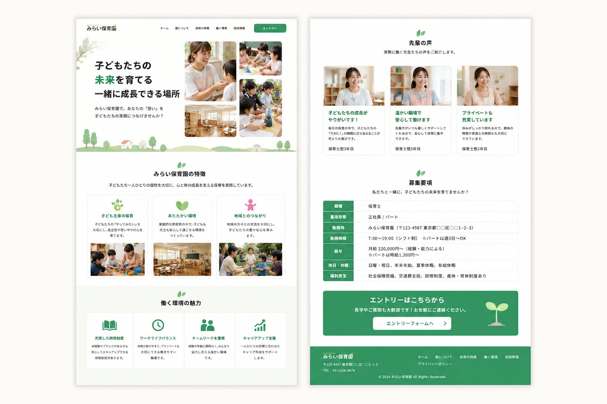 女性目線で集客につながるホームページを制作します 女性目線のデザインで、想いが伝わるホームページを制作します イメージ2