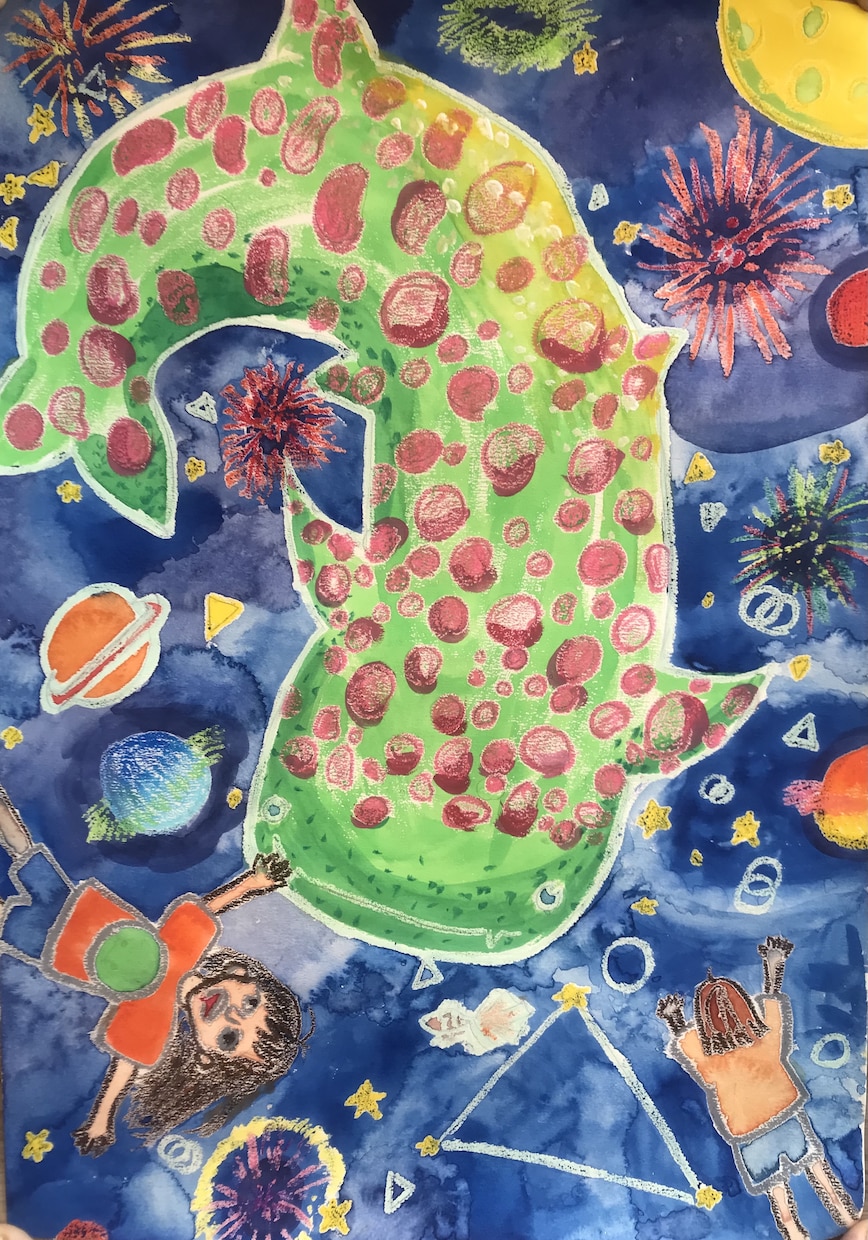 小学生がオリジナルイラスト描きます イラストレーターを目指す娘です頑張って描きます！ イメージ2