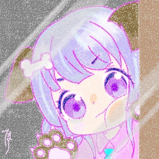ガラスに張り付きイラストお描きします VTuberさん,YouTubeさんの立ち絵お見せ下さい！ イメージ2