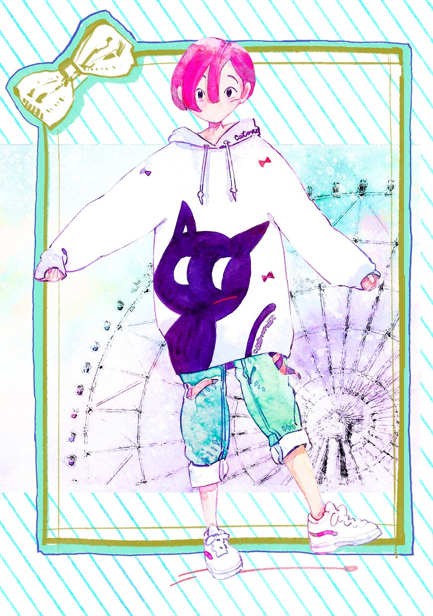 希少な――手描き水彩画：人物画お描きます 現在デジタルの絵が主流です。 私は手描きの水彩がかけます。 イメージ2