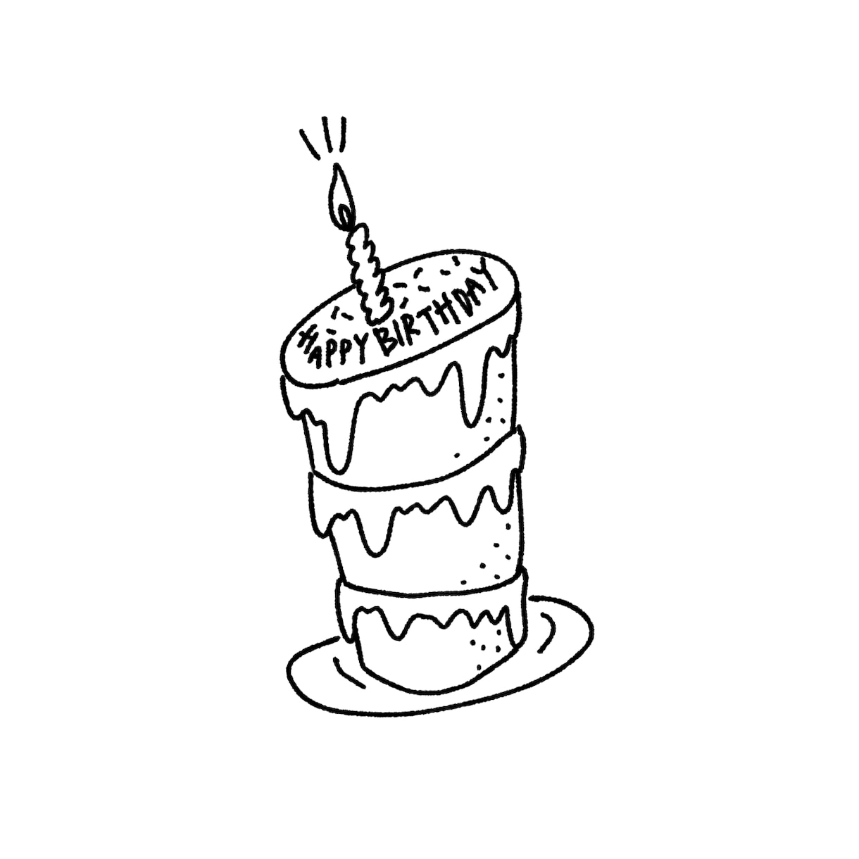 シンプル可愛いカットイラスト描きます シンプル〜ポップまで幅広く対応◎落書き調のカットイラスト！ イメージ4
