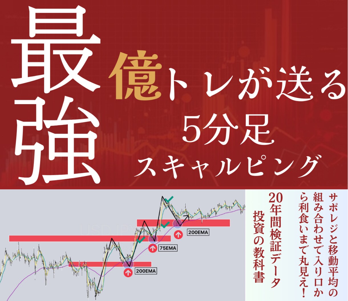 億トレのスキャルピング手法を伝授します だから彼は勝てるファンドの秘密 イメージ1