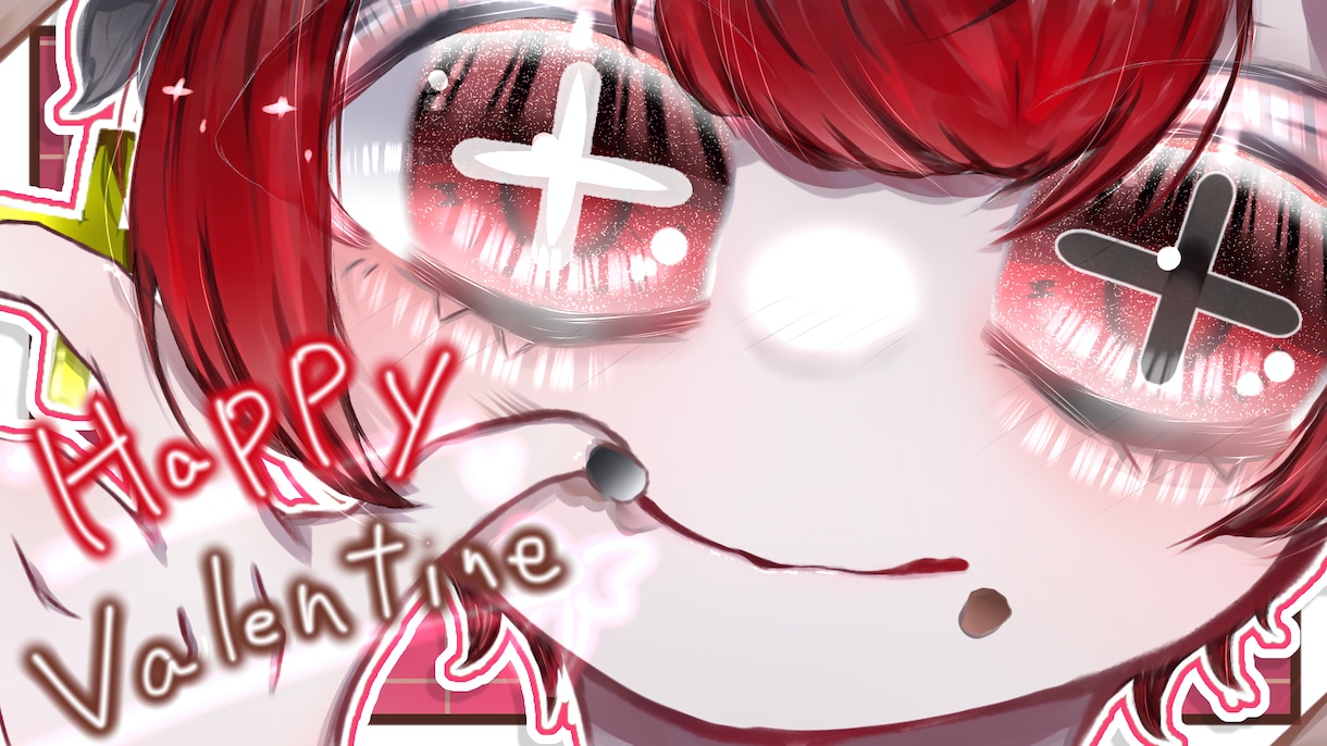宝石みたいにきらきらkawaiiイラスト制作します //アニメ塗り//中性的な人物やkawaii雰囲気が得意です イメージ5