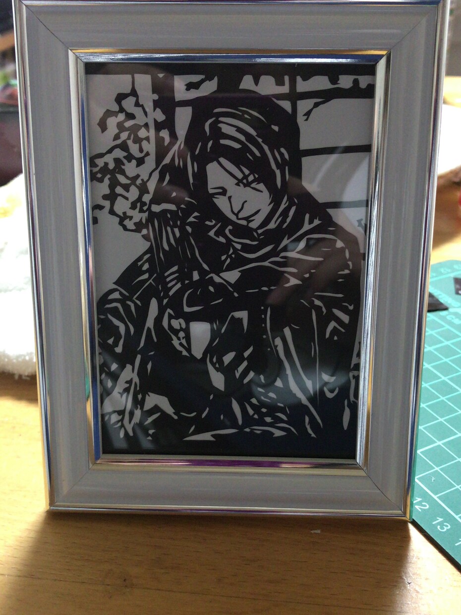 イラストを切り絵にいたします 写真とは違う雰囲気があります！ イメージ1