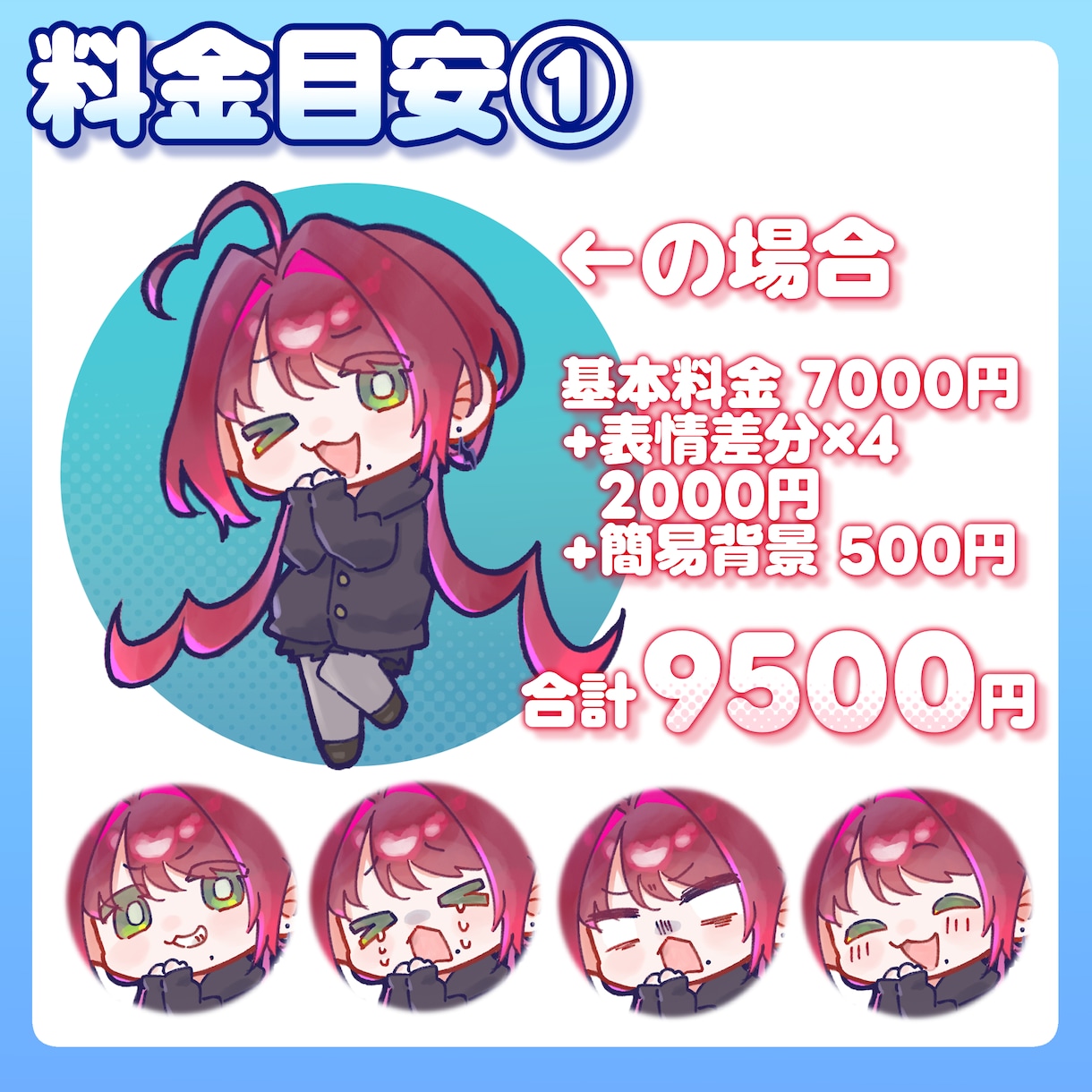 アニメーション対応！ミニキャラ制作します 商用利用可！配信やグッズなどに！ イメージ3