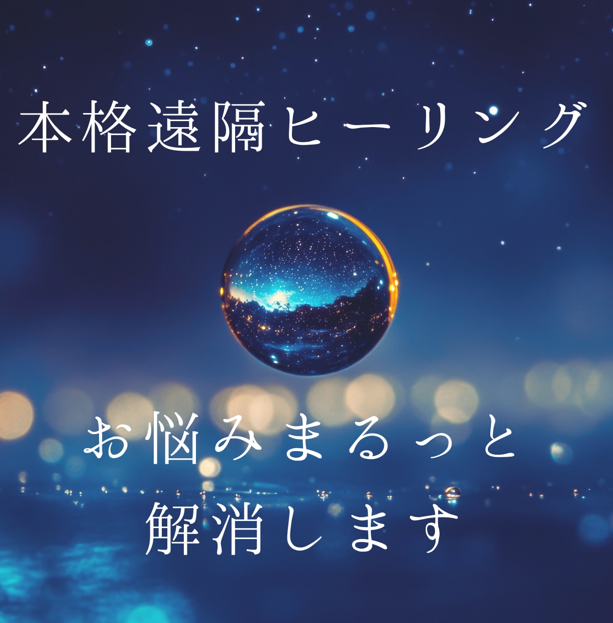 プロヒーラーが本格遠隔ヒーリング します １万人以上が体験、なんでも悩みをまるっと解消 イメージ1