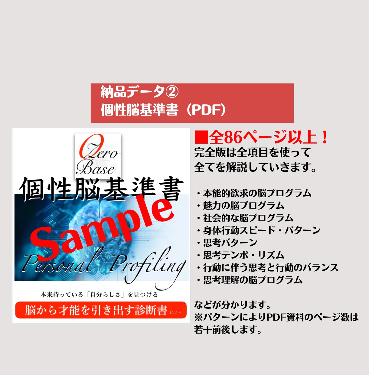 あなた本来の強み・魅力・才能を脳から引き出します 個性脳識別学に基づいたあなたの脳を最適化する取説完全版を発行 イメージ3