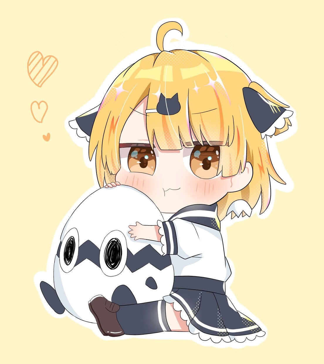 デフォルメ全身イラスト描きます キラキラかわいいイラストです！ イメージ1