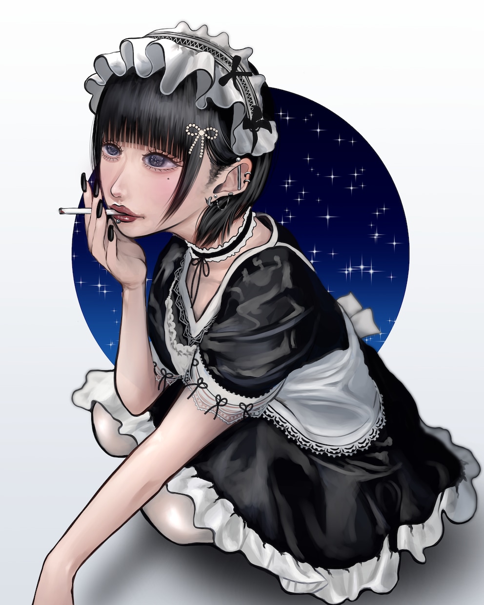 可愛い厚塗りイラストを制作します SNSやアイコンにお使いいただけます!! イメージ1