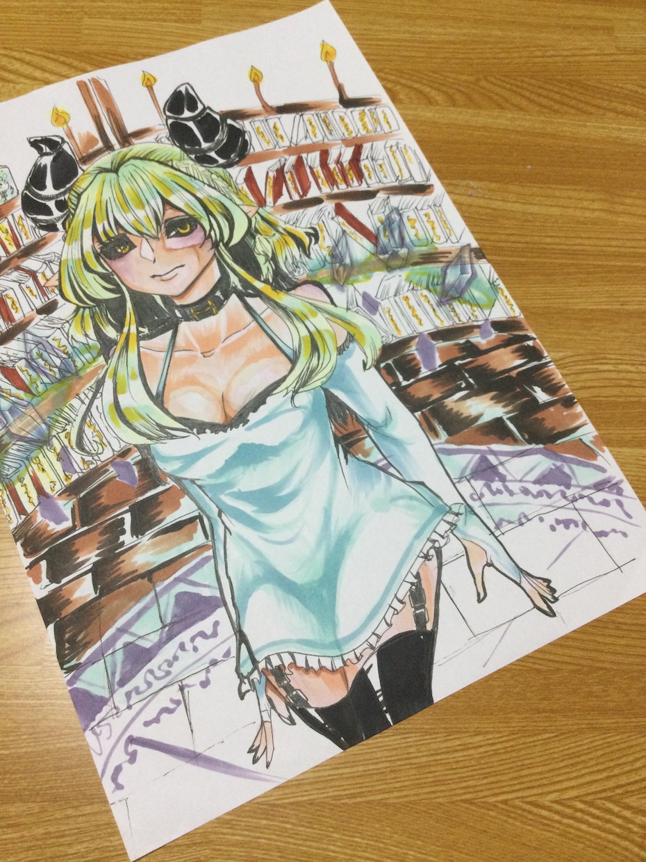 アナログイラスト描きます 可愛い女の子、中性的なキャラ、デフォルメ ！ イメージ1