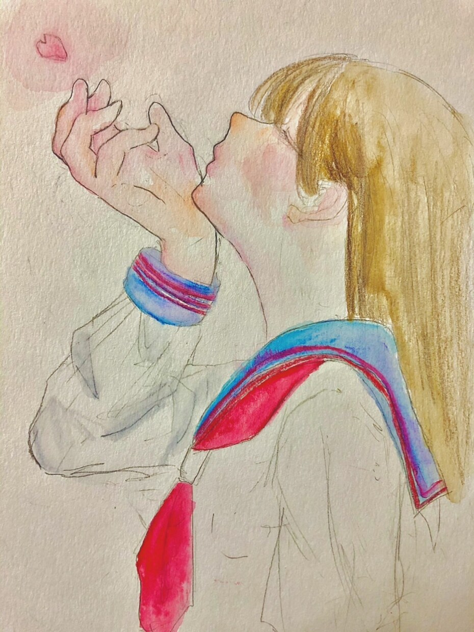 素敵な想いを形にして原画でお届けします 水彩色鉛筆で依頼者様のご希望に沿った作品を提供いたします！ イメージ10
