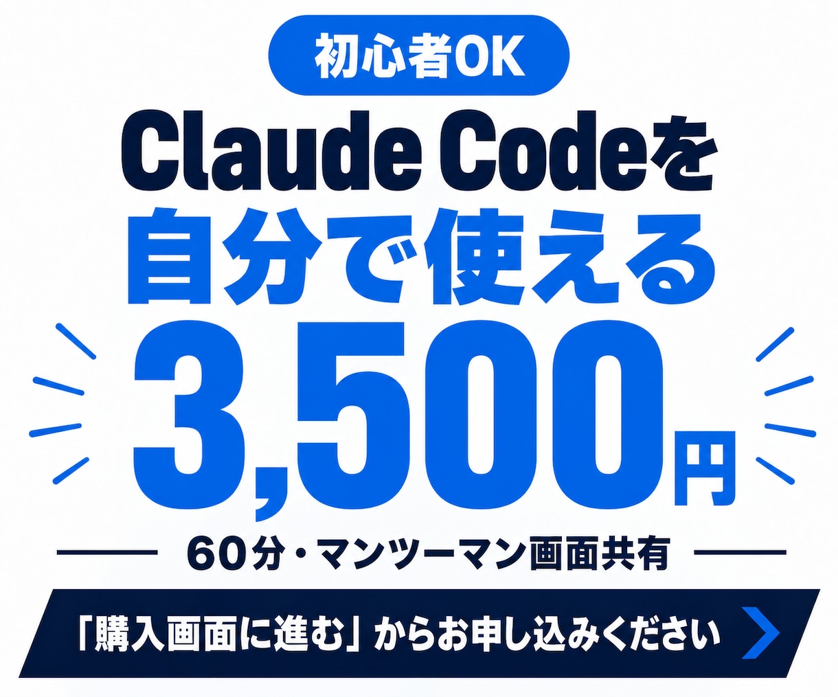 Claude Codeを自分で使えるようになります 初心者OK！画面共有のマンツーマンでAIの使い方を教えます イメージ10