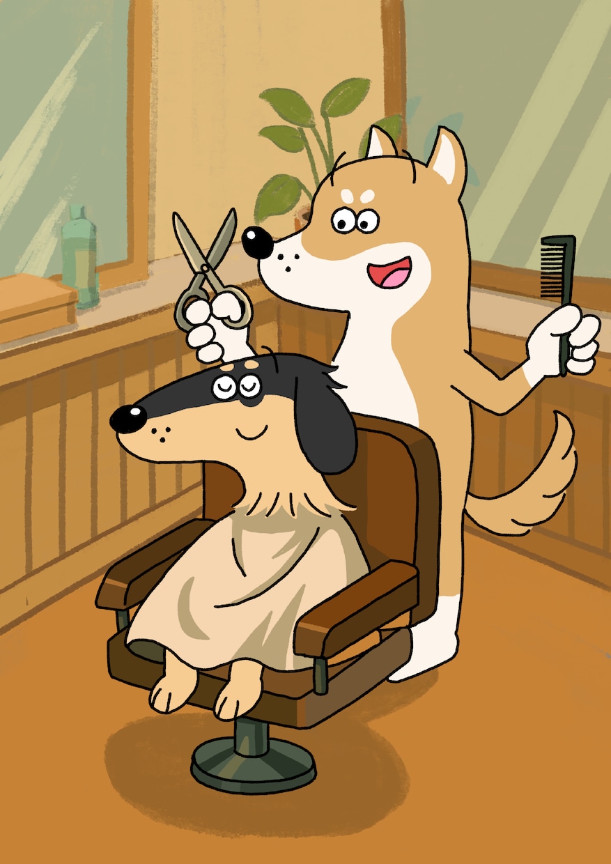 とぼけ顔が愛しい！デフォルメ犬イラストお描きします 見れば見るほどクセになる、あの子のとぼけ顔 イメージ4