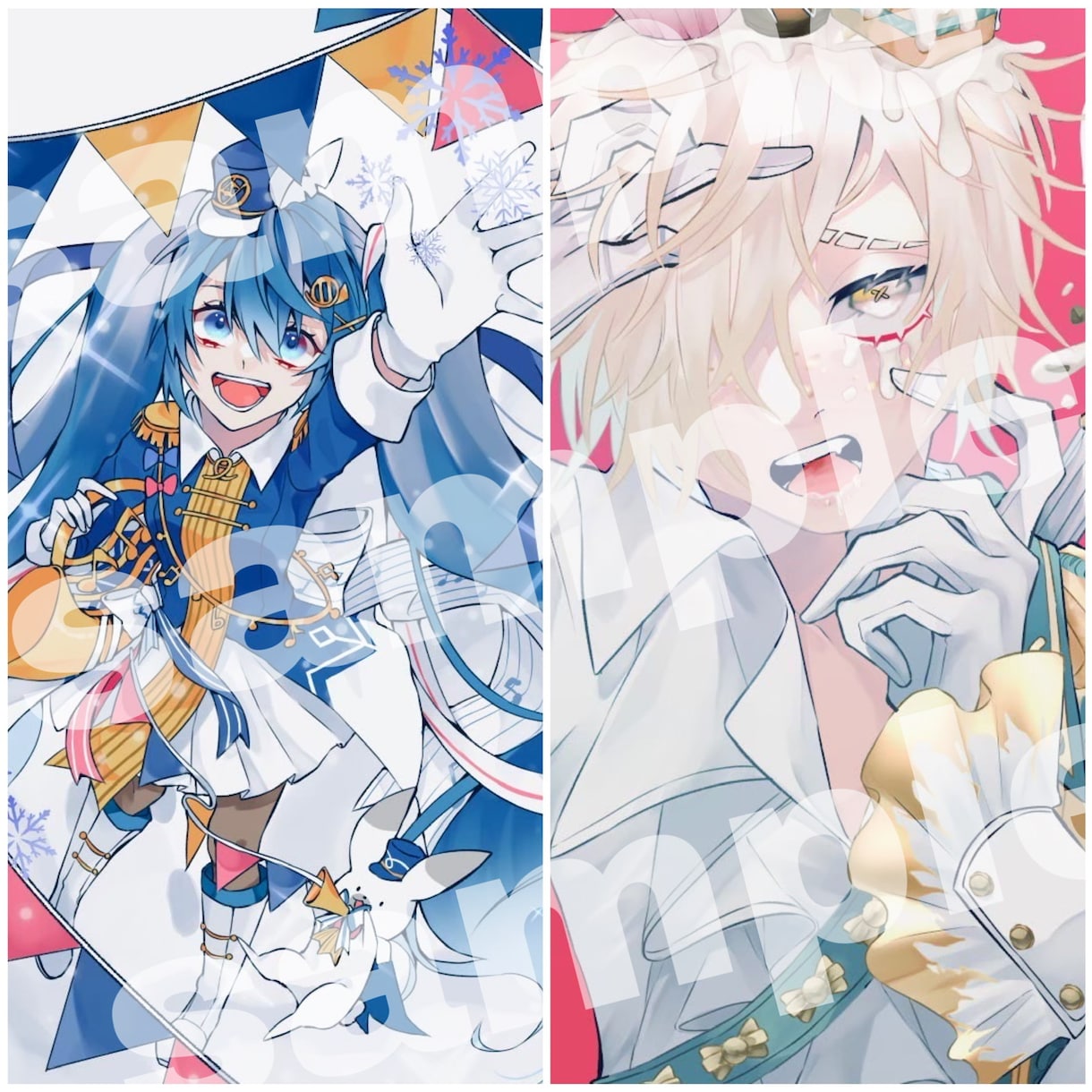 貴方の欲しいイラスト描きます 夢絵·絡み絵·ヘッダー·GL·BL·NL描きます イメージ2