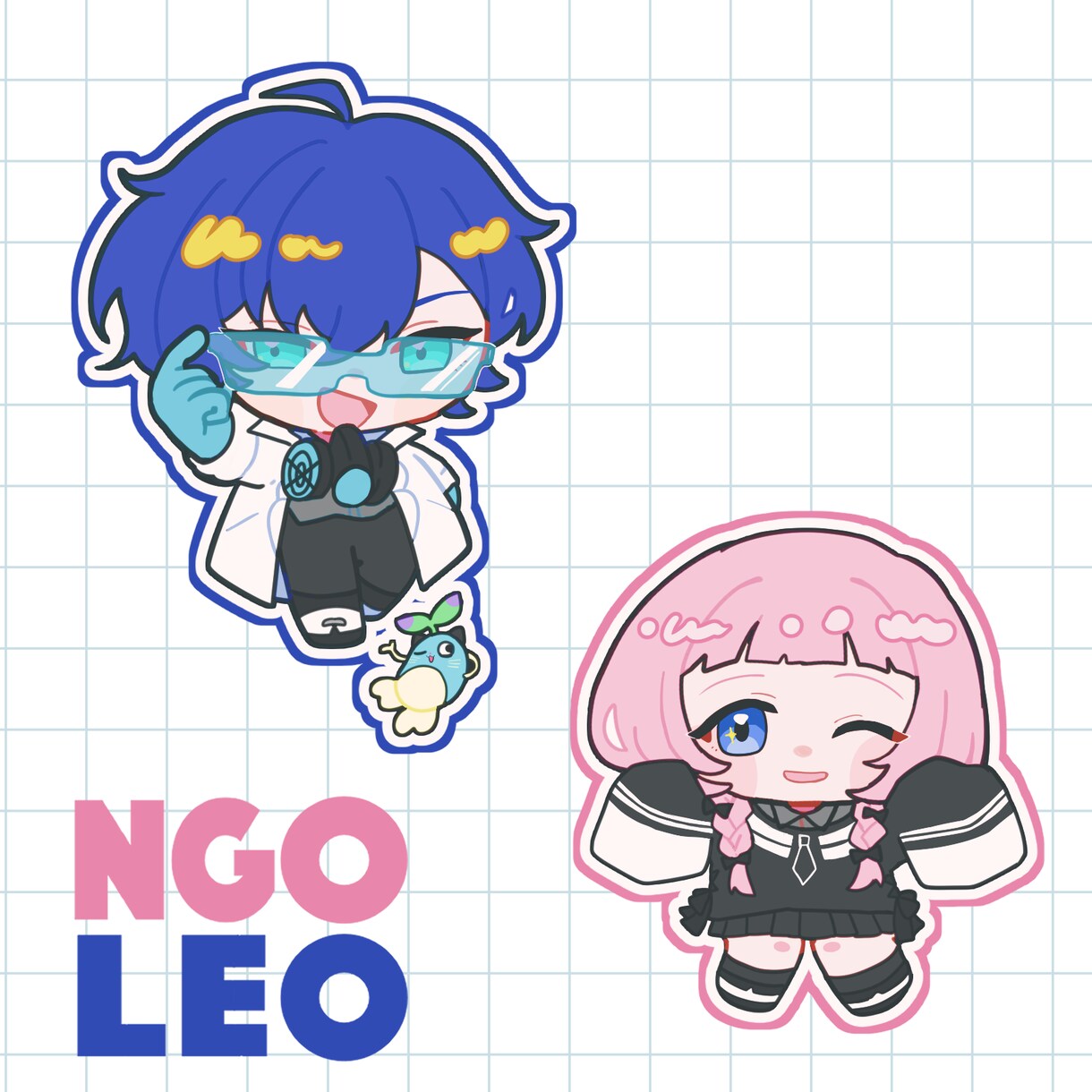 最短1週間納品○可愛いミニキャラ描きます 実績を積むためお安くしております! イメージ4