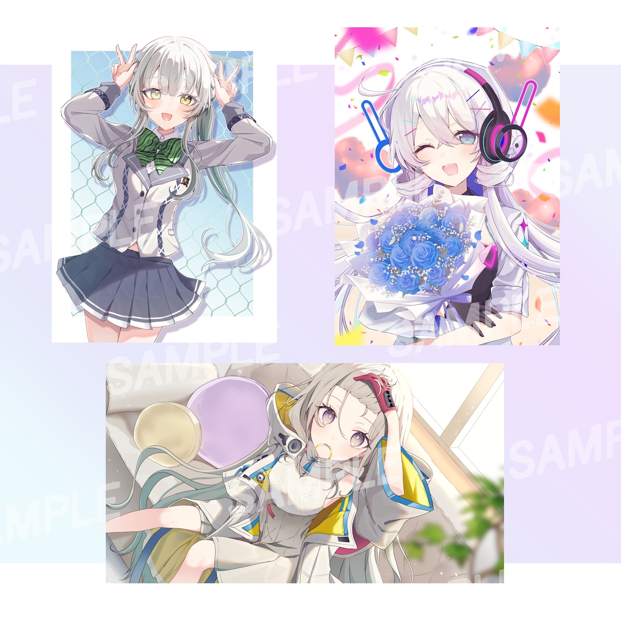 キャラクターイラストを描きます サムネイルや立ち絵、VTuberデザインを考えます！ イメージ5