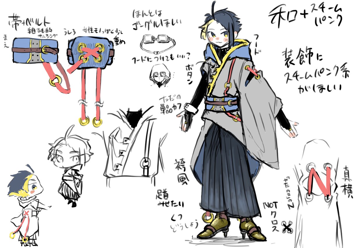 イラスト全般描きます アイコン、立ち絵、キャラデザ承ります‼︎ イメージ4