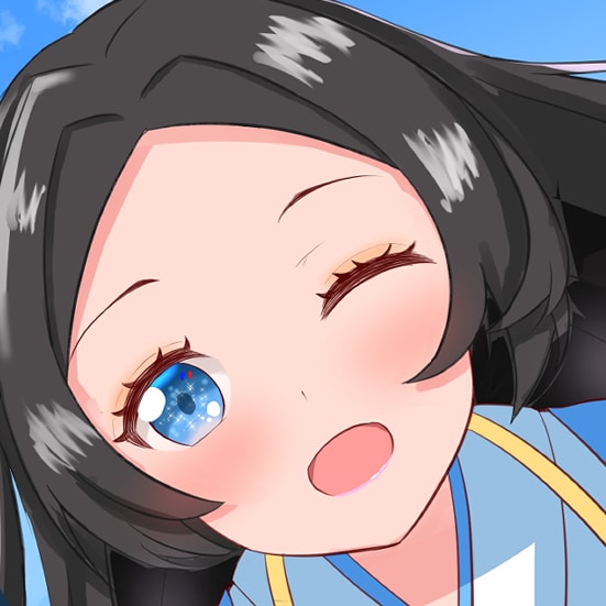 キラキラ女の子のアイコンお描きします キラキラかわいい女の子アイコンで毎日を楽しく イメージ1