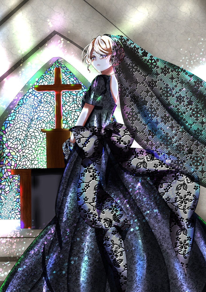 オリジナルキャライラストお描きします 和洋・ダーク・ポップまで幅広く対応！ イメージ1