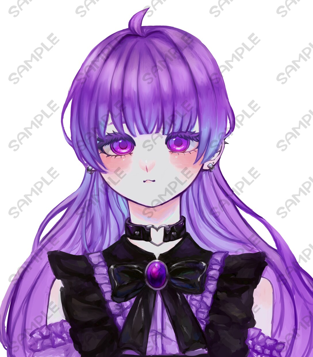 抜群に画面が映えるイラストを描きます IRIAM立ち絵製作可能！歌ってみた等のサムネイルも可能！ イメージ4