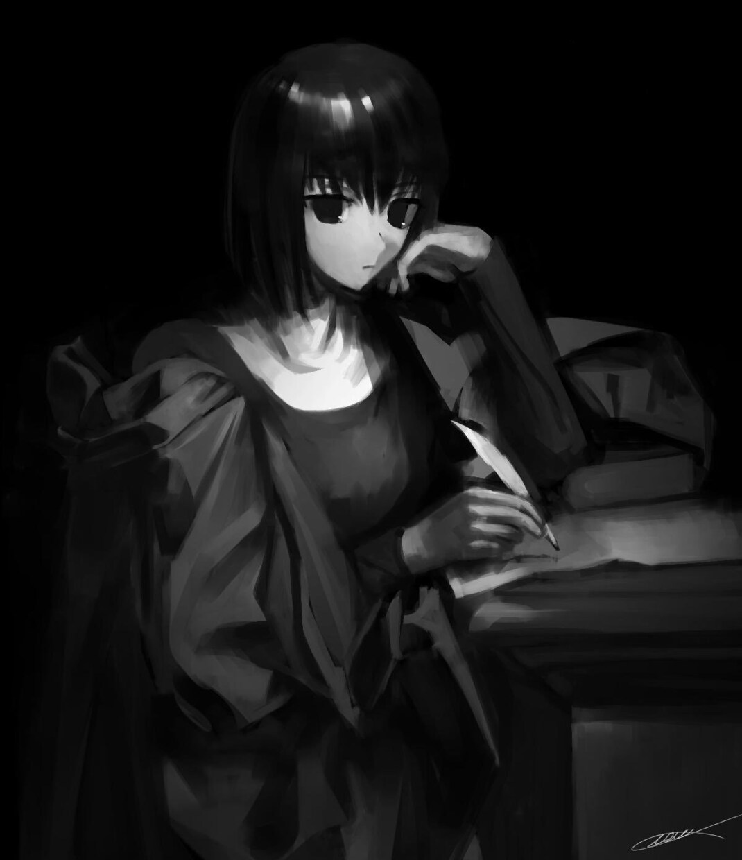 一枚絵￥８０００で描きます 全身￥8000〜背景こみ。ご気軽に見積もりください イメージ8