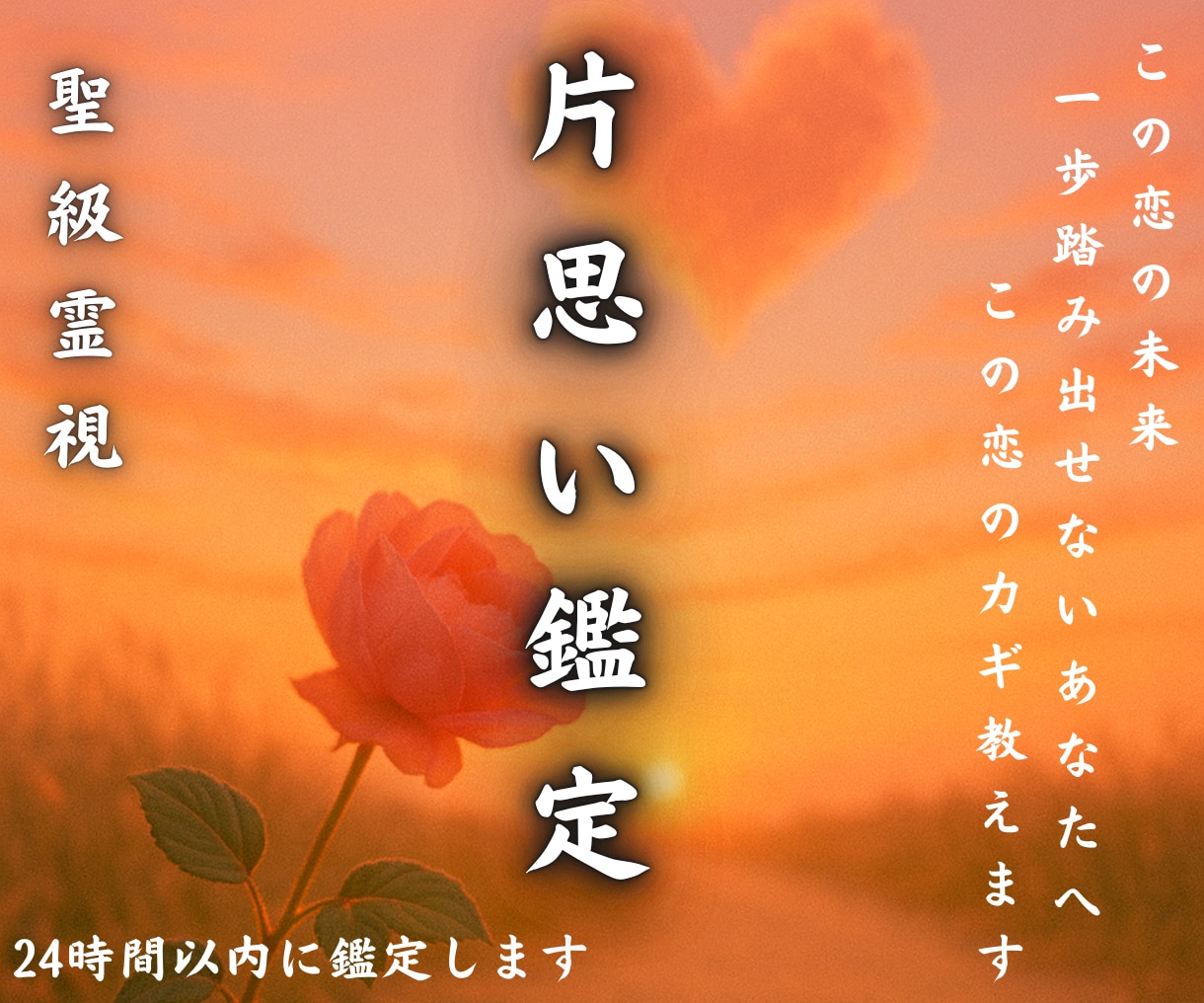 聖級霊視鑑定【片想いの答え】彼の本音と未来を視ます 恋が実るか、諦めるべきか…彼の本心は？　占い・相談 イメージ1