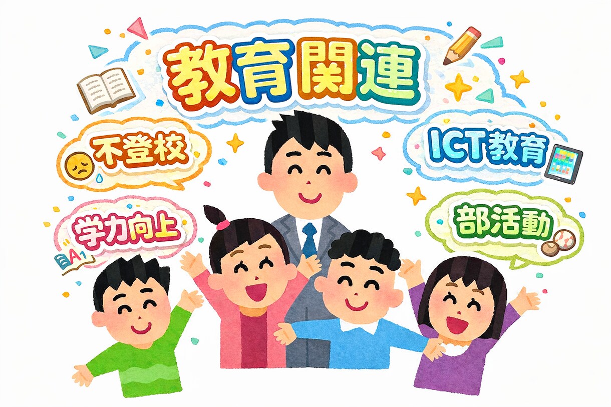 教育関連の記事を執筆します 元中学校教師が語る教育現場の実際 イメージ1