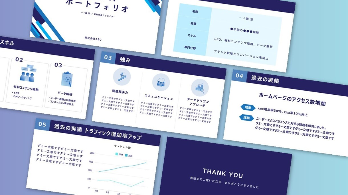 コンサル出身 ビジネス文書・プレゼン資料つくります 実績少ないため低価格で提供中！まずはご相談ください！ イメージ8