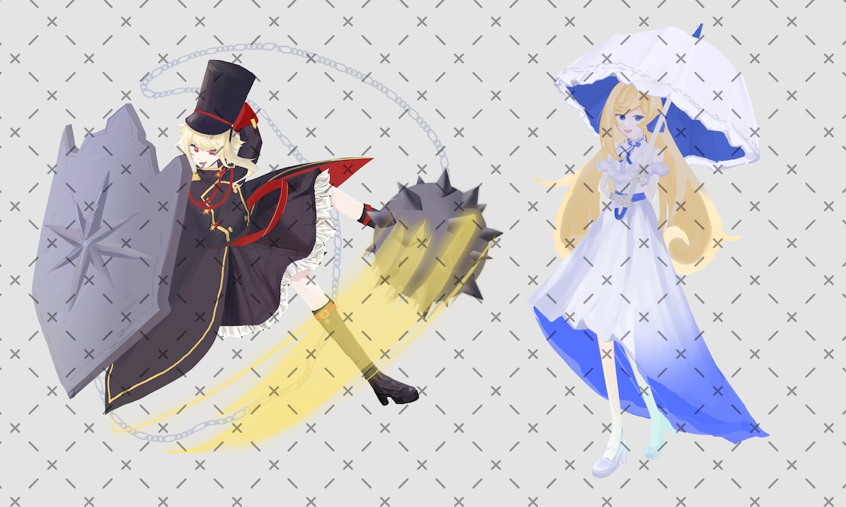 立ち絵描きます TRPGなどのキャラクター立ち絵を描きます。 イメージ5