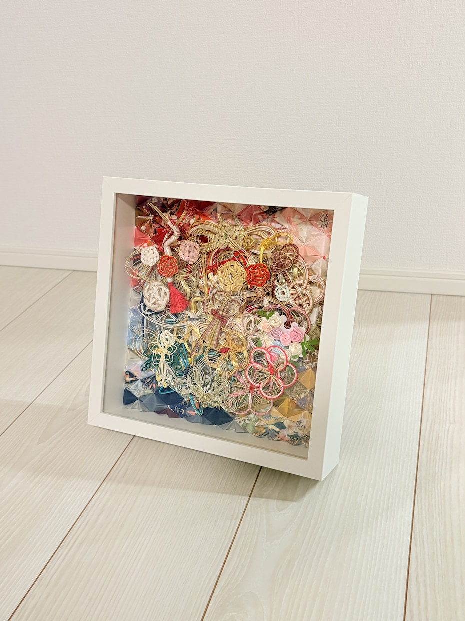 ご祝儀袋をリメイクして水引アートをお作りします 大切な思い出をかたちに残しませんか イメージ5