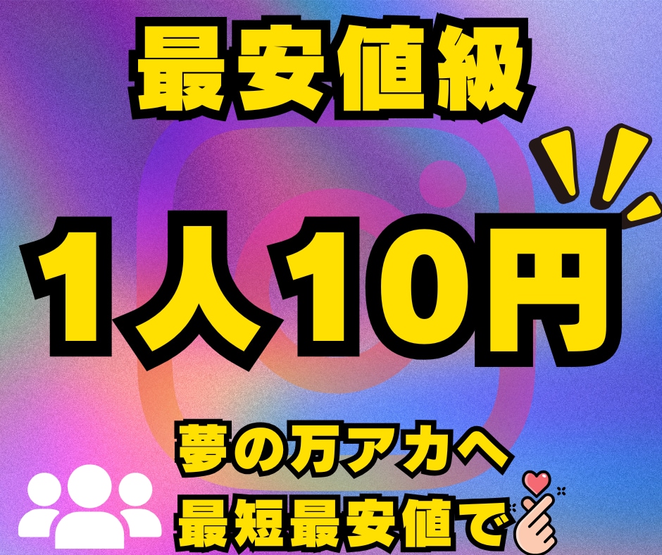 夢の万アカ！あなたのインスタアカウントを強くします 日本人フォロワー＋200人増加！　SNSマネタイズのお手伝い イメージ2