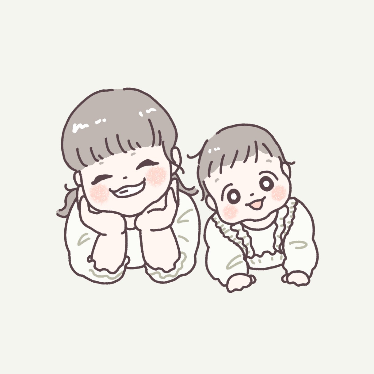 ほっこりかわいいテイストでお子様の似顔絵描きます SNS使用可！形に残るオプション付き♡ イメージ7