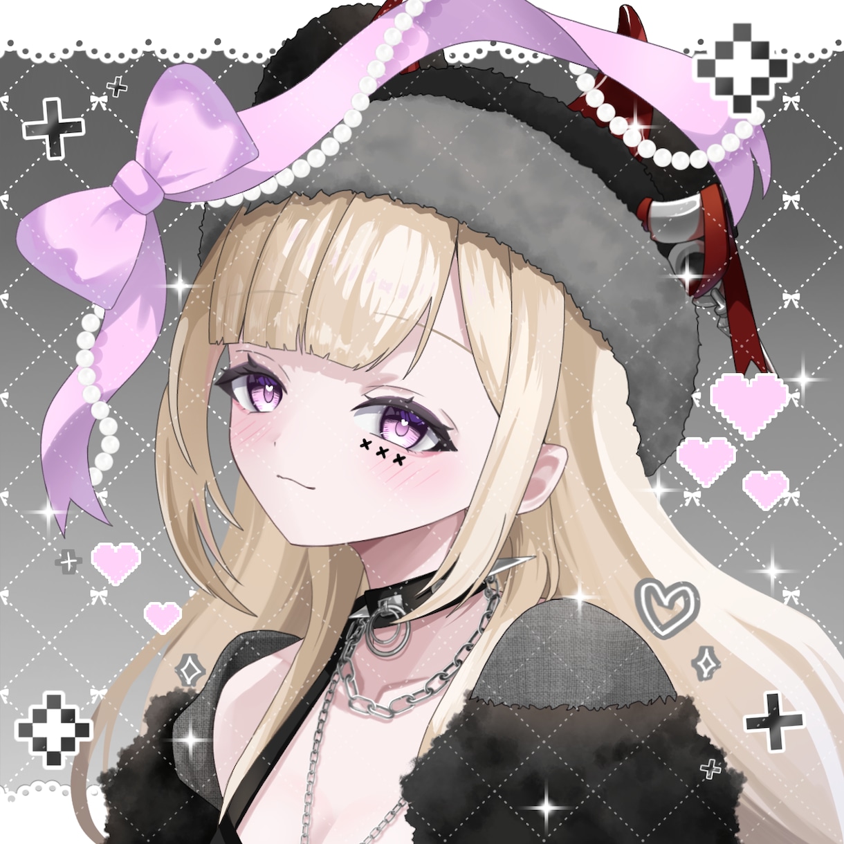 キラキラした絵、かわいいイラスト描きます 活動イラストやプレゼント用に！ イメージ2