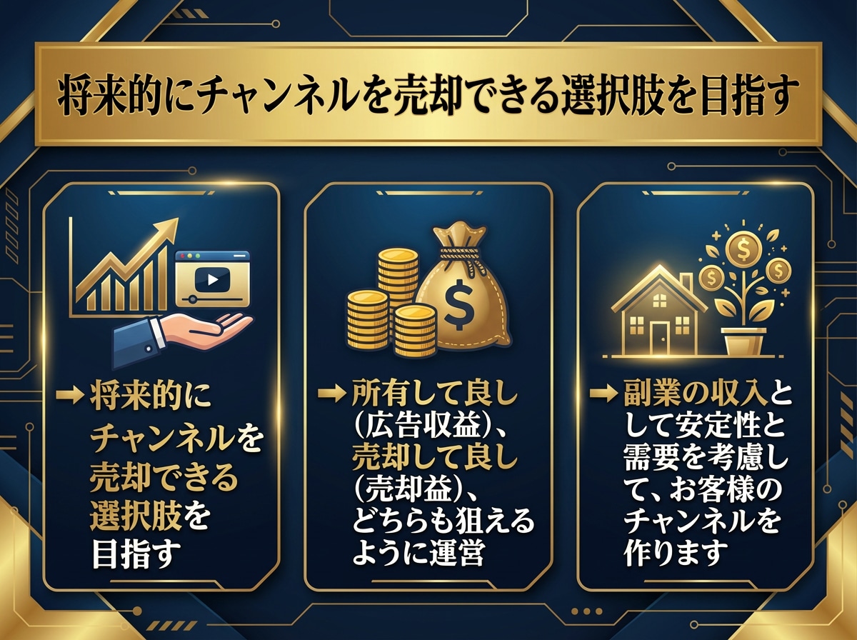 丸投げOK！プロがYouTubeチャンネル作ります 【完全オーダーメイド】YouTubeチャンネルをプロが構築 イメージ2