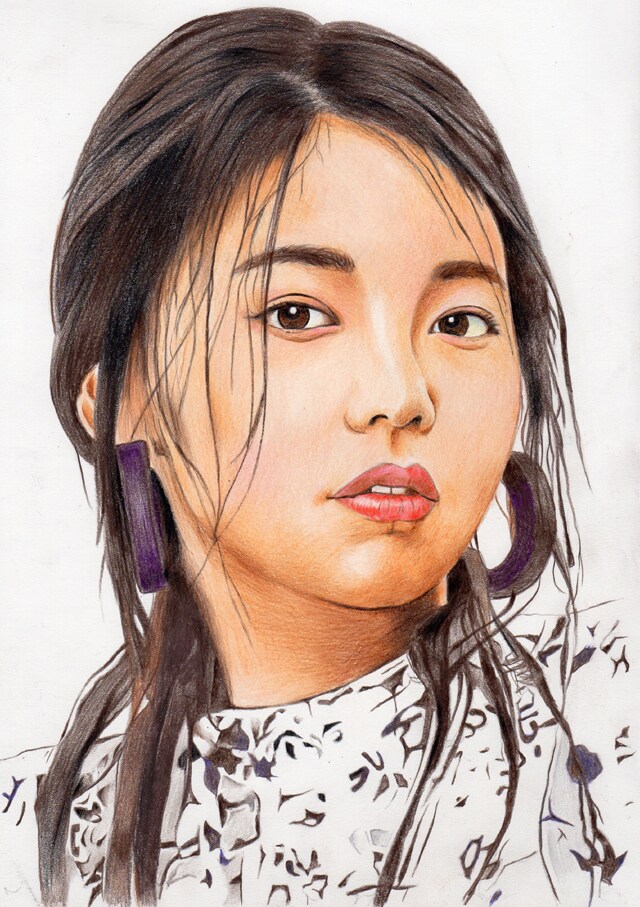 写真を元に高品質な似顔絵をお描きします 可愛い感じの二頭身キャラも製作致します。 イメージ6
