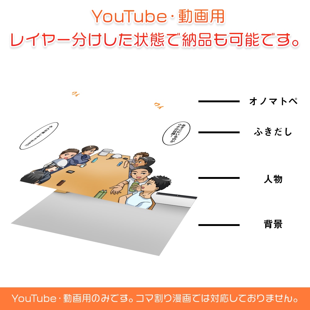 ビジネス・広告・動画用の漫画を制作します プロだから安心できる！わかりやすい漫画☆特急プラン有 イメージ7