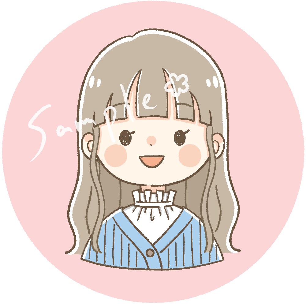 ゆるかわアイコンを描きます ポップで明るい印象のアイコンです☺ イメージ9
