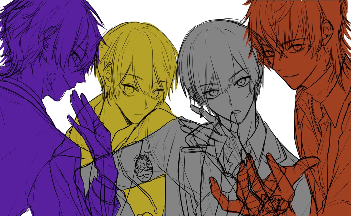 SNSアイコン、一枚絵、立ち絵お描きします あなただけのキャラを制作いたします！ イメージ8