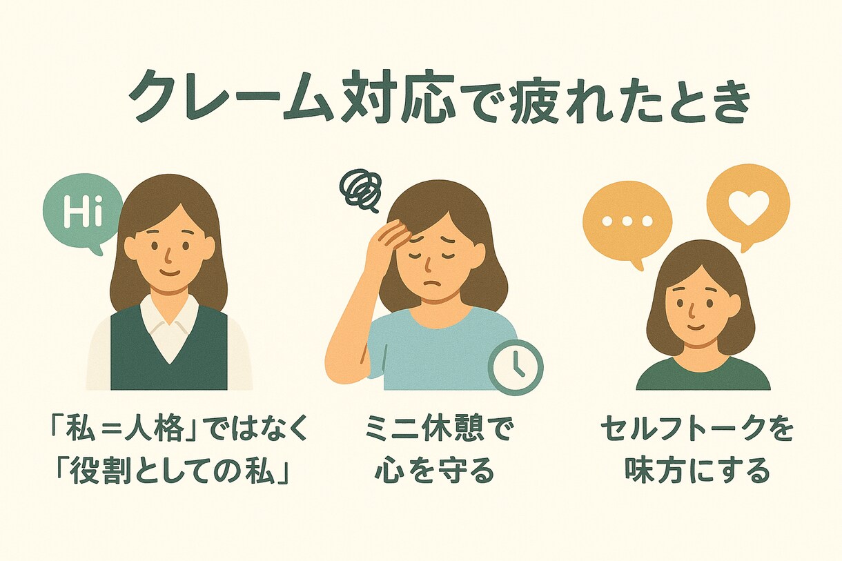 接客・販売員のための相談、疲れた心に寄り添います 顧客や従業員の相談、悩み、全てここで吐き出して下さい イメージ1