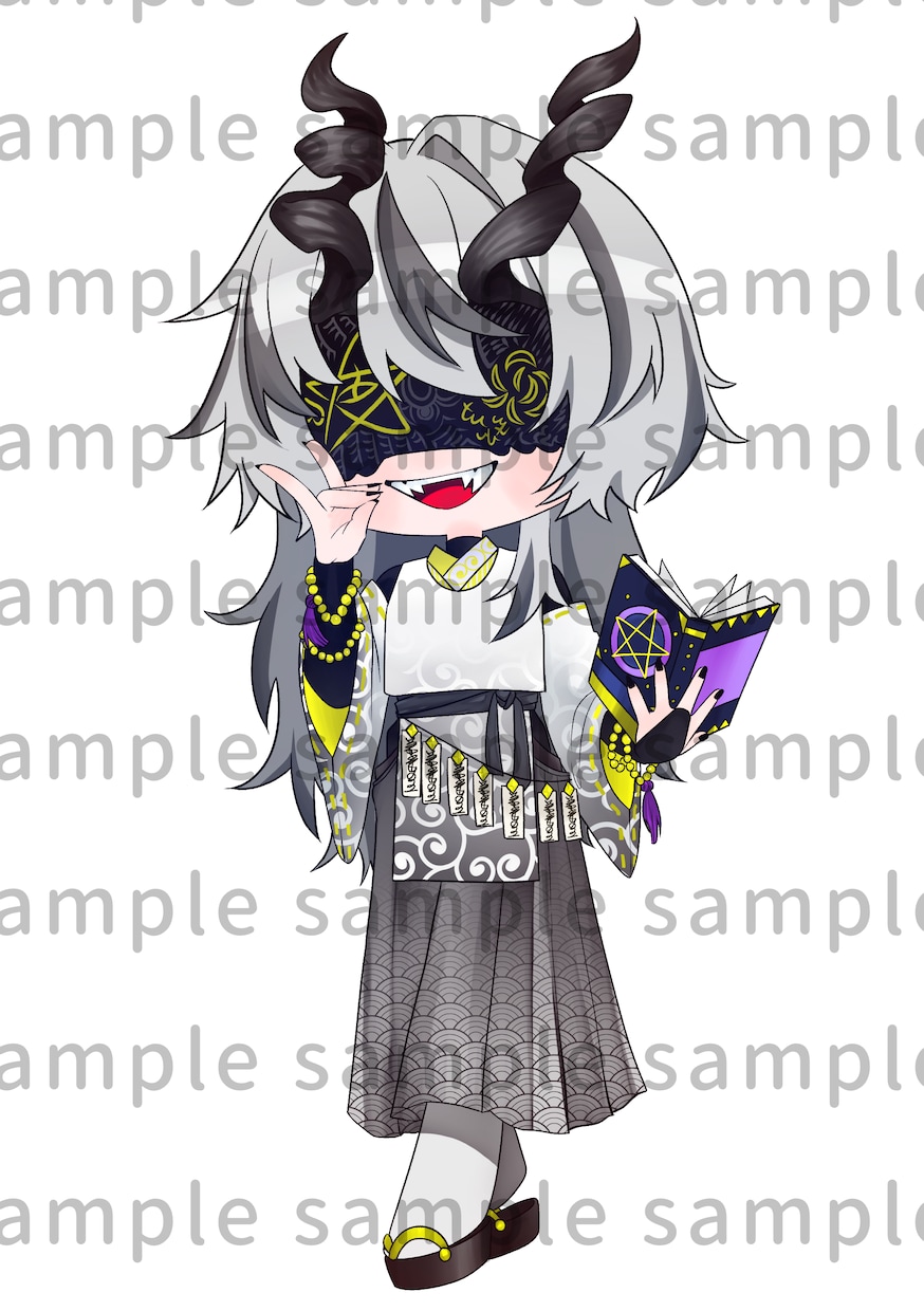 ミニキャラ立ち絵を受けつけております 1ヶ月内納品を心がけております イメージ2