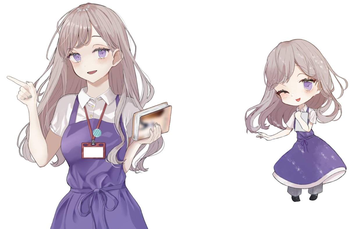 SNSアイコン、等身・SDキャラを描きます 【ご相談だけでも◎】一緒に素敵なキャラをつくりませんか！？ イメージ2