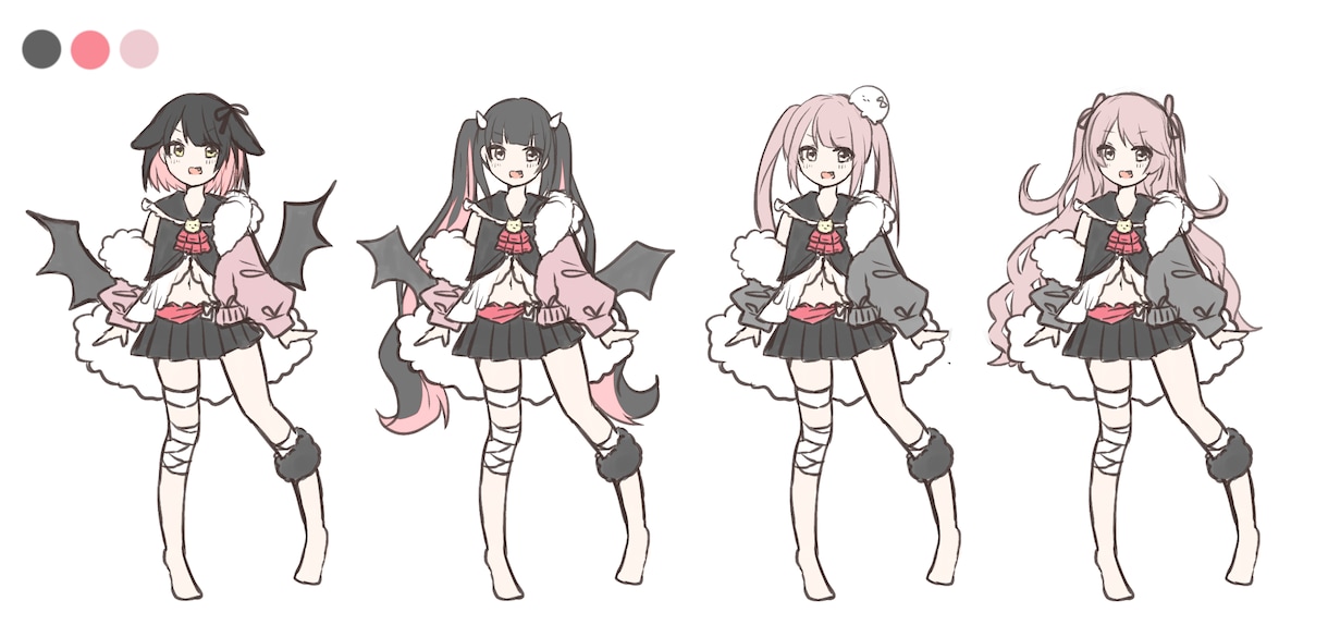 Vtuberになりたい方へモデルを作成致します 可愛いモデルでvtuberを始めませんか？ イメージ5
