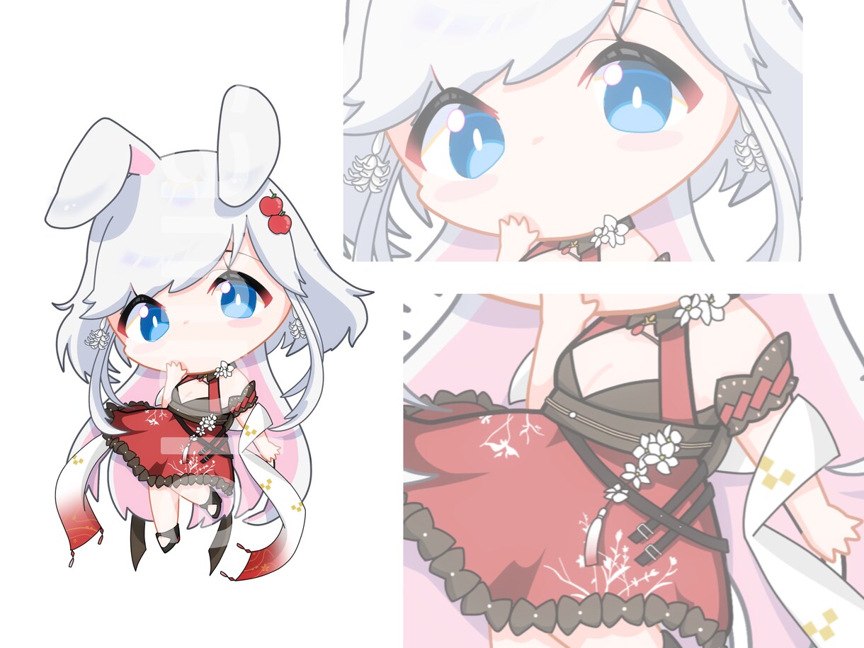 商用利用OK！可愛いアイコン・ミニキャラ描きます お好みの絵柄で描きます！グッズ利用も可能！ イメージ4