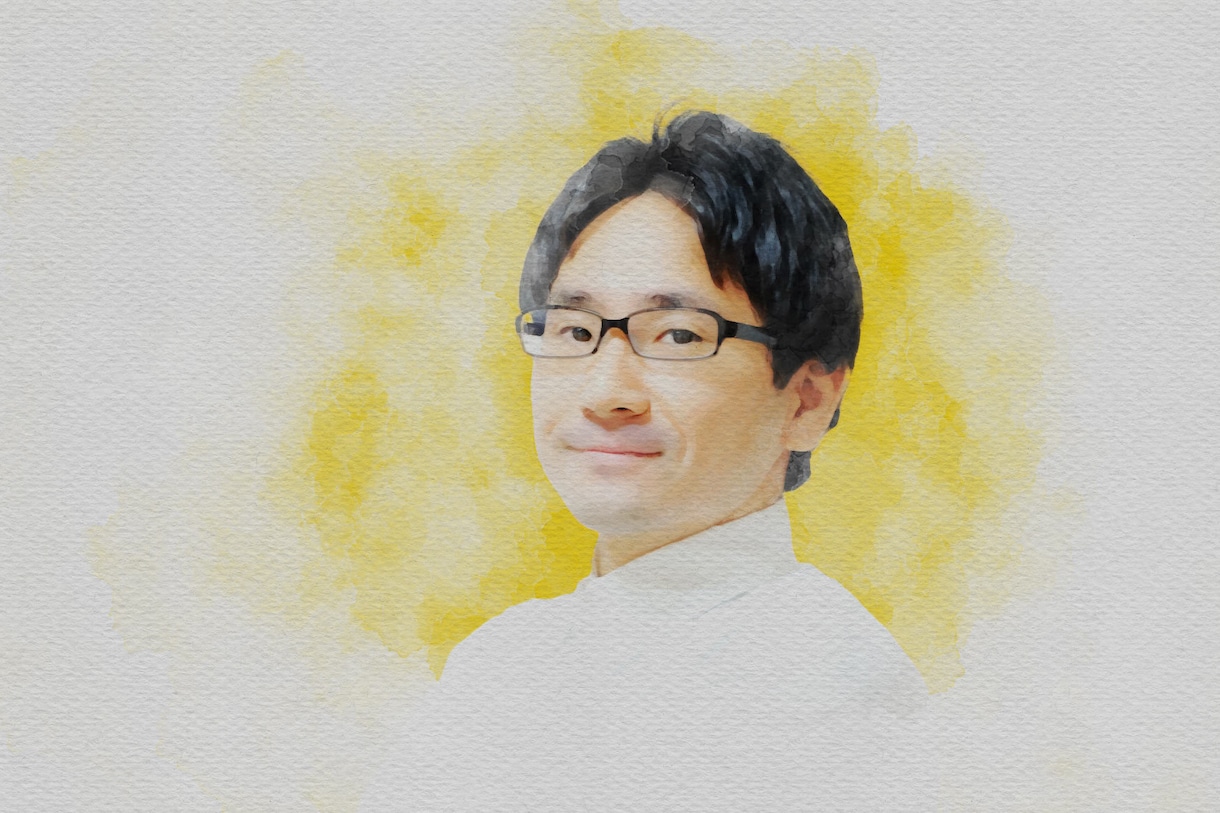 水彩画風のふんわりとした似顔絵アイコンを作成します いただいた写真から似顔絵アイコンを作成します イメージ6