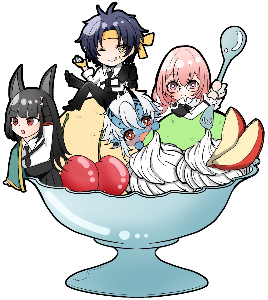 ミニキャラ（SD）イラスト描きます 可愛らしいミニキャライラスト任せてください！ イメージ1